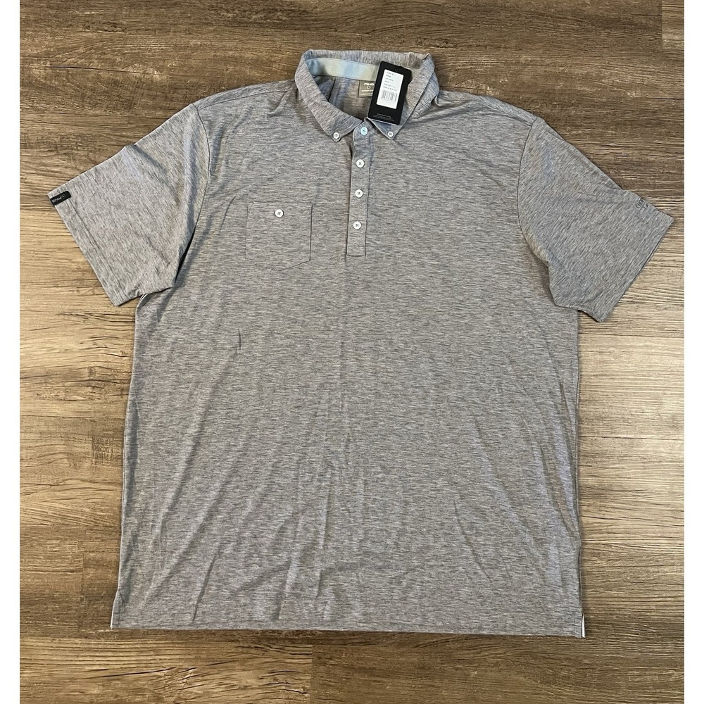 Ping Golf Gray Polo Shirt Gray 3XL Kirsten II NWT Chopin Vodka Logo B40